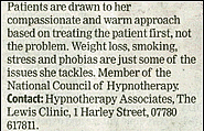 Hypnotherapy Harley Street - Hypnotherapy Associates